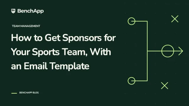 How to Get Sponsors for Your Sports Team, With an Email Template